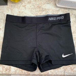 Black Nike Pro Shorts